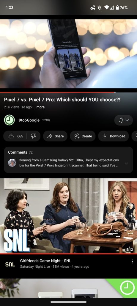 1666829347 344 Comment le nouveau look YouTube plus sombre se compare a