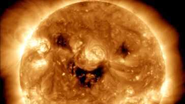 Le Soleil sourit et c'est merveilleux : nouveau cliché spectaculaire de la NASA 26 Le Soleil Sourit Et C'est Merveilleux : Nouveau Cliché Spectaculaire