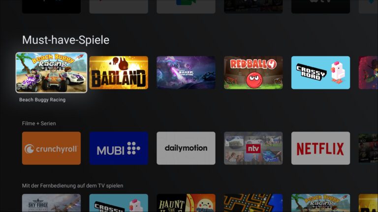 Jouez à des jeux rétro : voici comment votre projecteur Android devient une console 7 Jeux Google Play Store pour Android TV