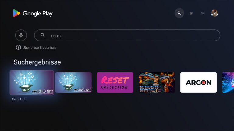 Jouez à des jeux rétro : voici comment votre projecteur Android devient une console 6 Google Play Store sur Android TV