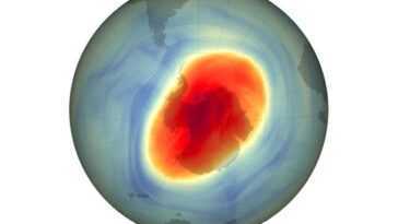 Le trou d'ozone se rétrécit à nouveau, cette année il avait atteint une taille plus grande que l'Antarctique 21 Le Trou D'ozone Se Rétrécit à Nouveau, Cette Année Il