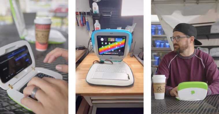iBook G3 iPad et iPhone créés par un producteur vidéo avec une imprimante 3D 1 iBook G3 iPad et iPhone créés par un producteur vidéo avec une imprimante 3D