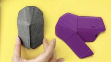 Il S'agit D'une Souris En Origami, Se Plie Comme Une