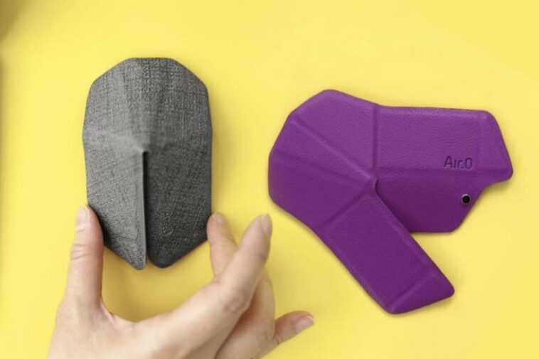 Il s'agit d'une souris en origami, se plie comme une feuille de papier et est parfaite pour les voyageurs 1 Il S'agit D'une Souris En Origami, Se Plie Comme Une