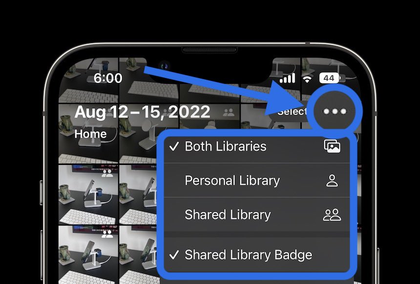 iCloud Shared Photo Library: Here's how it works in iOS 16 Bibliotheque de photos partagee iCloud voici comment cela fonctionne dans