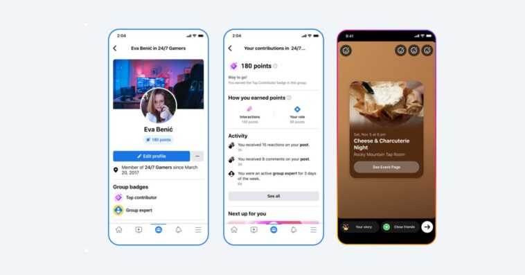 Facebook ajoute des bobines et d'autres nouvelles fonctionnalités aux groupes 1 Facebook ajoute des bobines et d'autres nouvelles fonctionnalités aux groupes