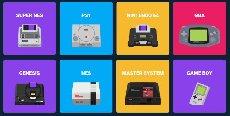 Jam.gg : émulateur en ligne testé avec des jeux gratuits 2 Systèmes rétro sur Jam.gg