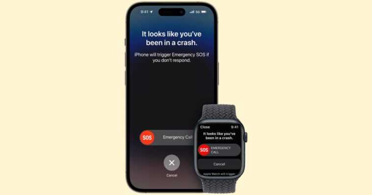 La détection d'accident de voiture Apple Watch Series 8 se déclenche et appelle à l'aide après que le conducteur a percuté un poteau 1 La détection d'accident de voiture Apple Watch Series 8 se déclenche et appelle à l'aide après que le conducteur a percuté un poteau