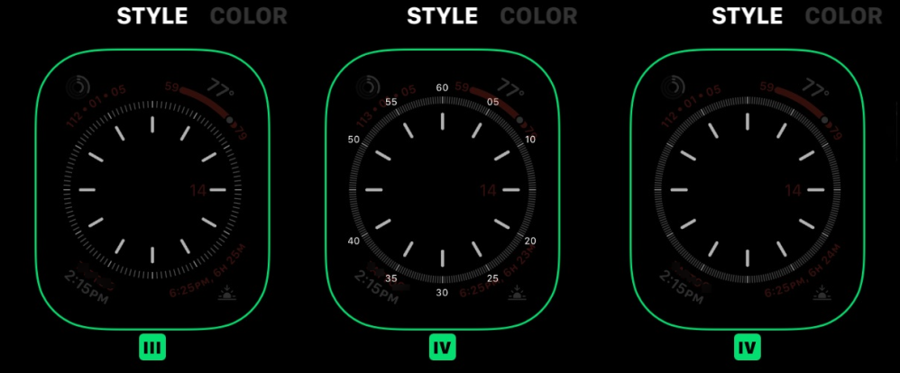 The problem with Apple Watch faces Le probleme avec les visages Apple Watch