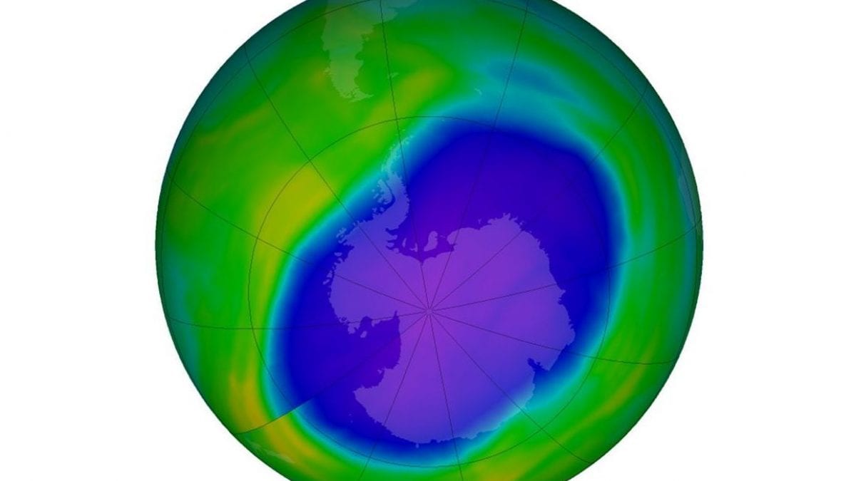 Le trou d'ozone au-dessus de l'Antarctique a dépassé 26 millions de kilomètres carrés 2 Le trou dozone au dessus de lAntarctique a depasse 26 millions