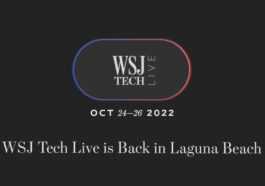 Les dirigeants d'Apple Craig Federighi et Greg Joswiak s'exprimant lors de l'événement WSJ Tech Live