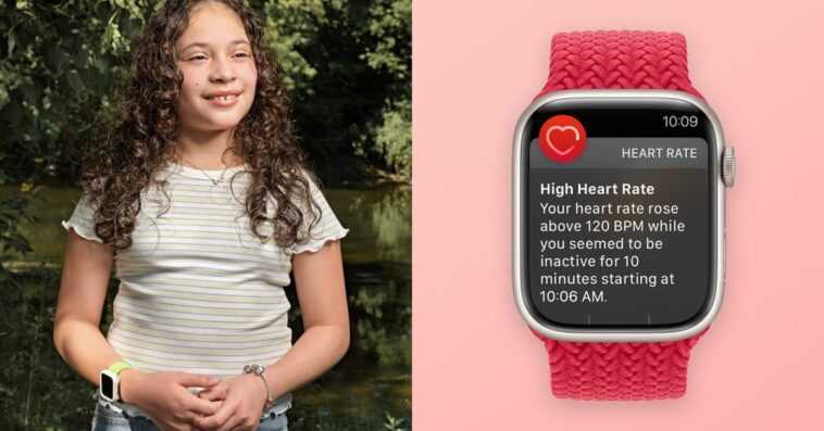 Les notifications de fréquence cardiaque Apple Watch ont aidé une fille de 12 ans à découvrir et à traiter le cancer 1 Les notifications de fréquence cardiaque Apple Watch ont aidé une fille de 12 ans à découvrir et à traiter le cancer
