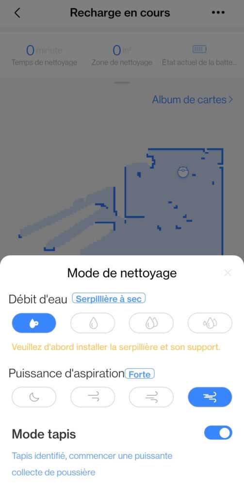Midea M7 en TEST: Le robot aspirateur laser pas cher et véritablement intelligent 30 Midea M7 Review Test Aspirateur Robot App Application (17)