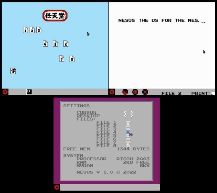 Transformez votre ancienne Nintendo en traitement de texte avec ce système d'exploitation NES 1 Transformez Votre Ancienne Nintendo En Traitement De Texte Avec Ce