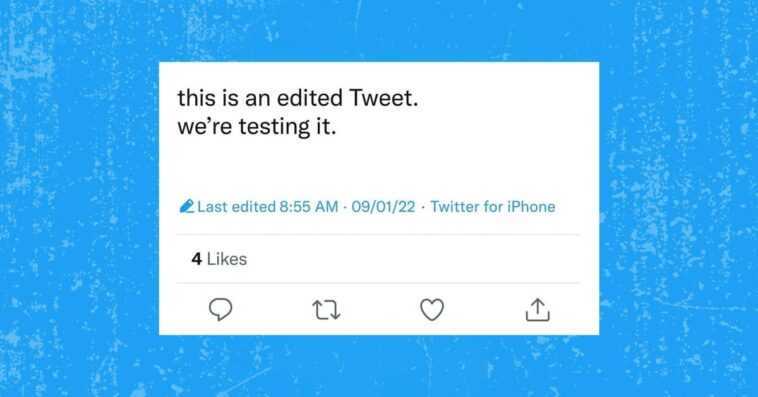 Twitter déploie le bouton "Modifier" pour les abonnés Blue, mais uniquement si vous vivez dans ces pays 1 Twitter déploie le bouton "Modifier" pour les abonnés Blue, mais uniquement si vous vivez dans ces pays