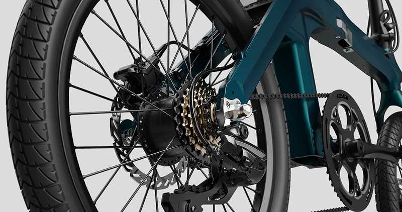 Fiido X 2022: Nouvelle version du vélo électrique pliable (nouveautés et prix cassé) 10 Fiido X 2022 Velo Electrique Pliable Frein Disque