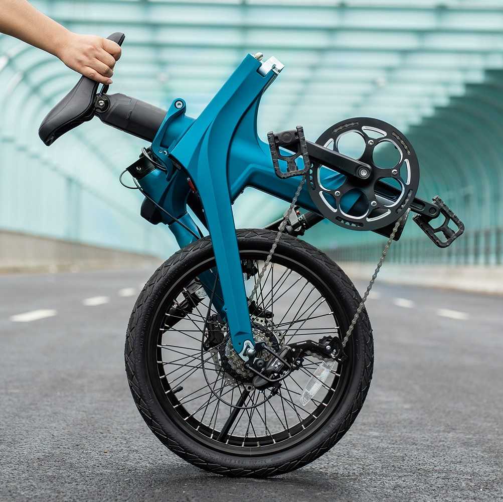 Fiido X 2022: Nouvelle version du vélo électrique pliable (nouveautés et prix cassé) 3 Fiido X 2022 Velo Electrique Pliable Plie