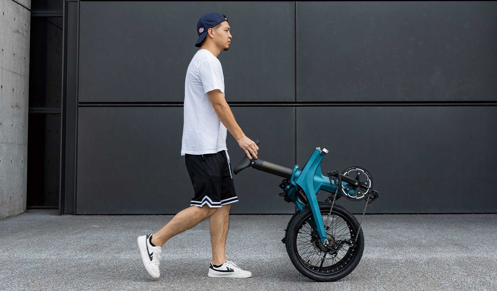 Fiido X 2022: Nouvelle version du vélo électrique pliable (nouveautés et prix cassé) 2 Fiido X 2022 Velo Electrique Pliable Rue
