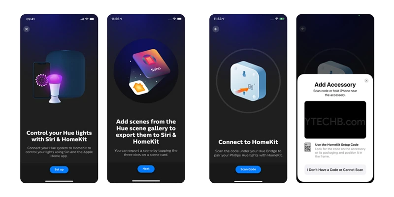 Comment connecter Philips Hue avec Apple HomeKit