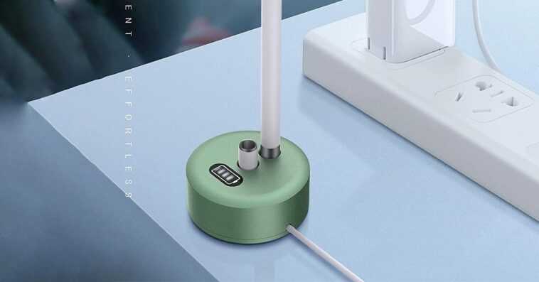 Votre Apple Pencil toujours pointu : achetez cette base de recharge pour 10 euros 1 Votre Apple Pencil Toujours Pointu : Achetez Cette Base De