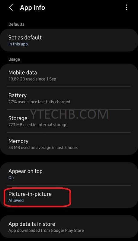 Comment activer l'image dans l'image sur YouTube Android 6 Comment activer l'image dans l'image sur YouTube Android