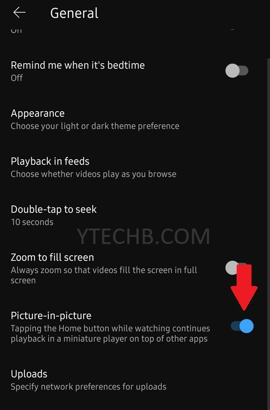 Comment activer l'image dans l'image sur YouTube Android 12 Comment activer PiP sur YouTube pour Android
