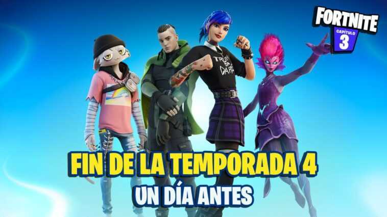 La saison 4 de Fortnite avance sa date de fin d'un jour : quand se termine-t-elle ? 1 La Saison 4 De Fortnite Avance Sa Date De Fin