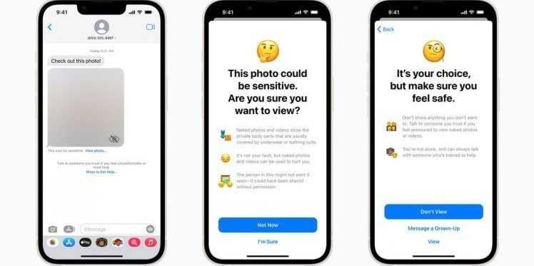 Parce que maintenant Apple peut bloquer les photos nues dans les messages privés 1 Parce Que Maintenant Apple Peut Bloquer Les Photos Nues Dans