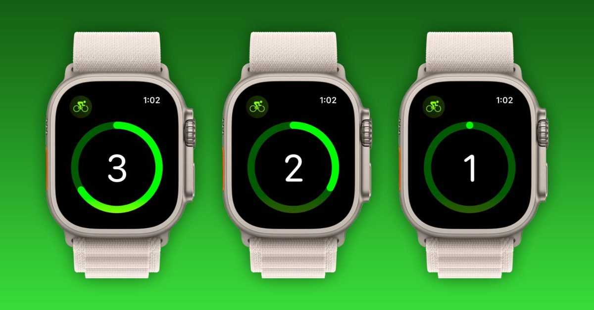 Comment désactiver le compte à rebours de l'application Apple Watch Workout et démarrer les activités instantanément