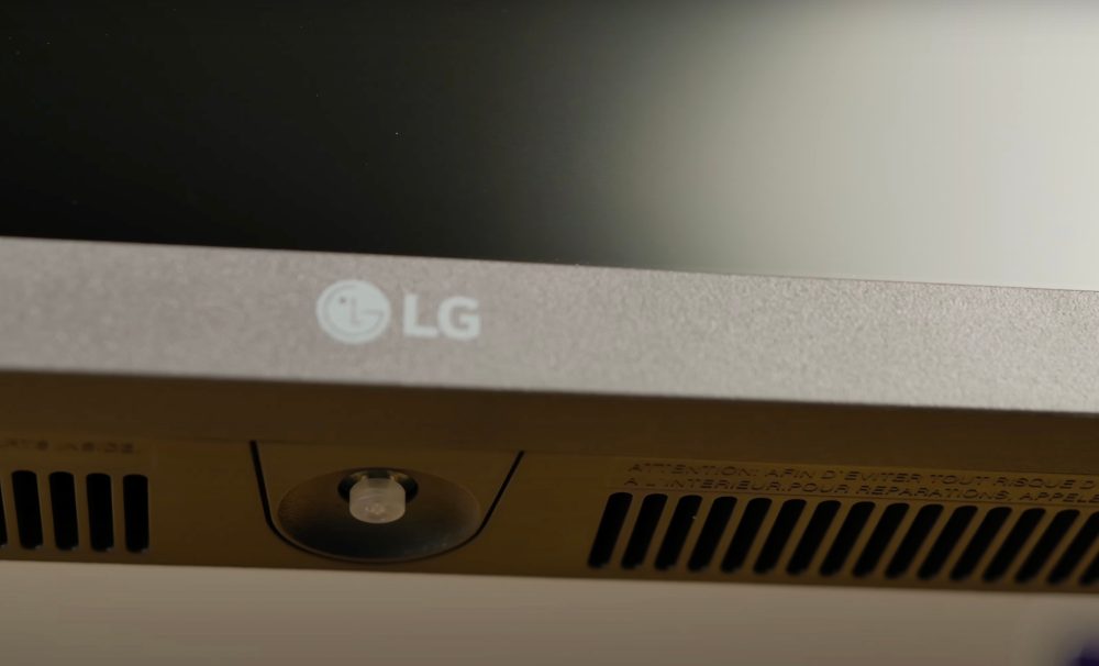 LG DualUp : Cet écran funky est-il parfait pour MacBook Air et MacBook Pro ? Joystick de contrôle en bas de l'écran
