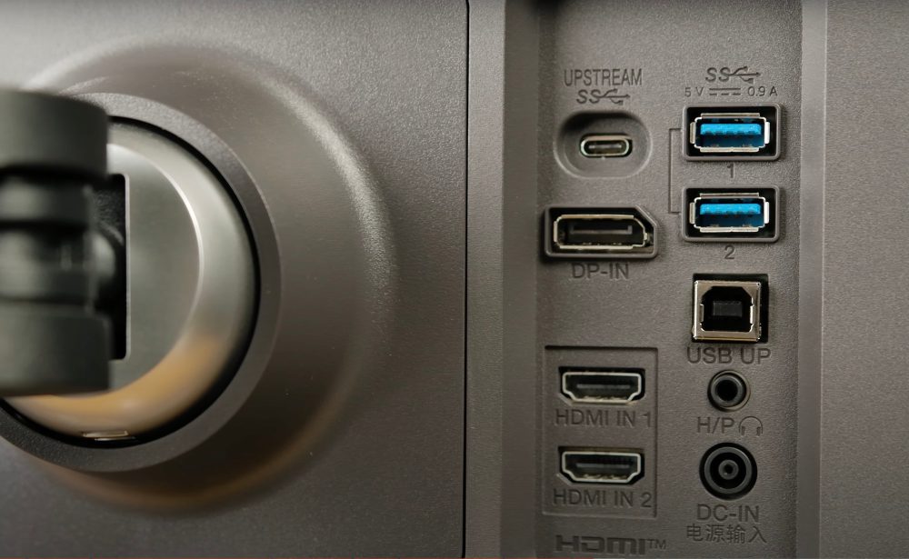 LG DualUp : Cet écran funky est-il parfait pour MacBook Air et MacBook Pro ? Entrées LG DualUp. USB-C, DisplayPort, deux ports HDMI, port montant USB de type B, deux. Des ports USB-A en aval, une prise casque et son entrée DC.