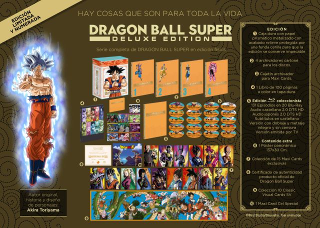 Dragon Ball Super reçoit une édition Deluxe spectaculaire chargée d'extras par Selecta Vision 3 Dragon Ball Super reçoit une édition Deluxe spectaculaire chargée d'extras par Selecta Vision