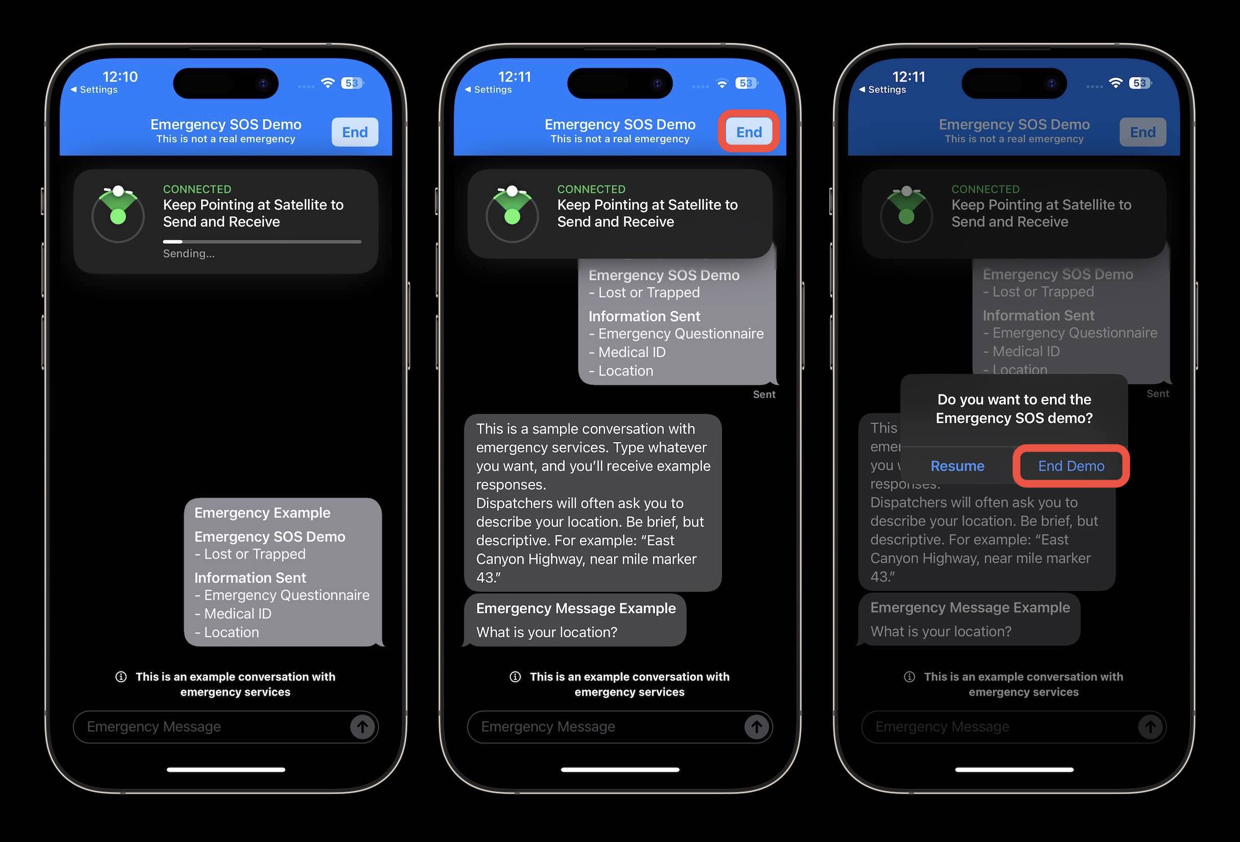 Here's how to test iPhone 14 Emergency SOS via satellite before you actually need it 1668537038 694 Voici comment tester le SOS durgence de liPhone 14 par
