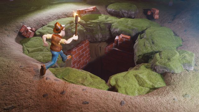 Tadeo Jones : La table d'émeraude. Rêves d'archéologue 3 Tadeo Jones 3 The Emerald Table PC PS4 PS5 Gammera Nest Mediaset Jeux PlayStation Talents Selecta Play action aventure Ra-Amon-Ah archéologue humour