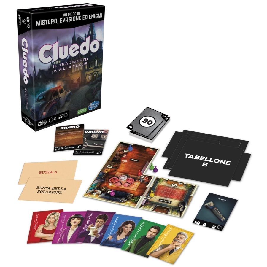 Cluedo change ses règles et devient une escape room, comment fonctionne la nouvelle version du jeu 2 ESCAPADE CLUEDO | La nouvelle version Betrayal at the Tudor Mansion