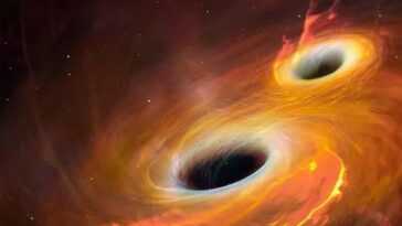La fusion de deux trous noirs a entraîné un énorme signal cosmique 12 La Fusion De Deux Trous Noirs A Entraîné Un énorme