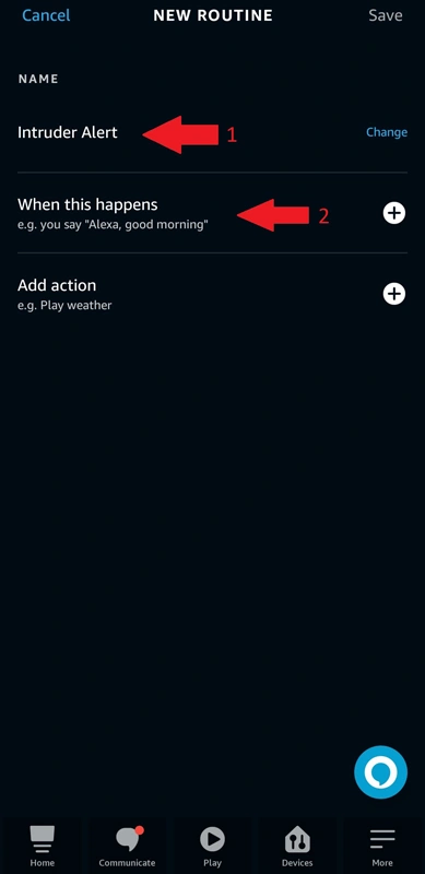 Comment configurer Intruder Alert sur Alexa