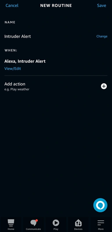 Comment configurer Intruder Alert sur Alexa