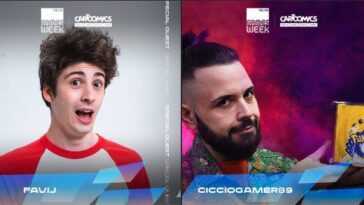 Cicciogamer89 Est Sur Les Affiches De La Games Week Mais