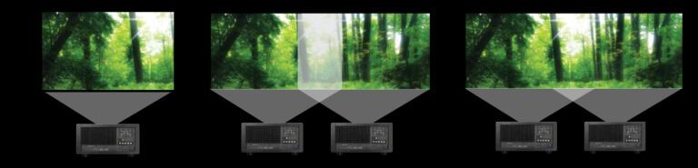 Optoma : Les nouveaux projecteurs ZU 1300 et ZU1100 sont plus lumineux que 10 000 lumens 5 Edge blending chez Optoma.