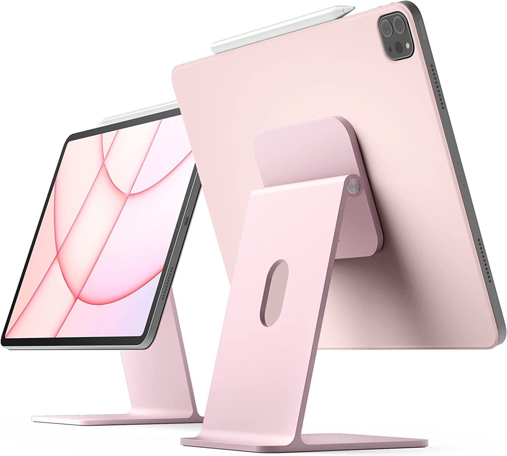 elago présente un nouveau support magnétique pour iPad Pro inspiré de l'iMac et des étuis folio dans quatre styles colorés 13 un gros plan d'un appareil