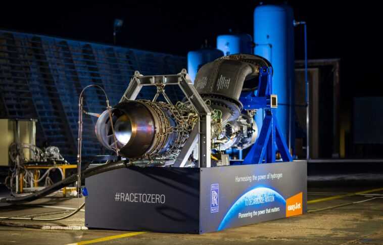 Rolls-Royce présente un moteur à réaction à hydrogène 1 Rolls Royce Présente Un Moteur à Réaction à Hydrogène