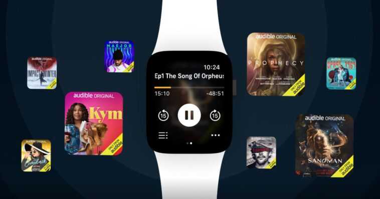Audible fonctionne désormais indépendamment sur Apple Watch avec le streaming et les téléchargements en un clic 1 Audible fonctionne désormais indépendamment sur Apple Watch avec le streaming et les téléchargements en un clic