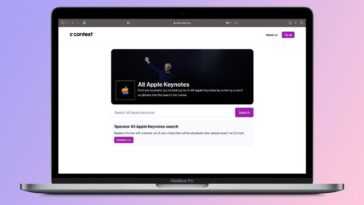 Ce site Web vous permet de trouver des moments spécifiques d'événements Apple simplement en recherchant des mots clés 1 Ce site Web vous permet de trouver des moments spécifiques d'événements Apple simplement en recherchant des mots clés