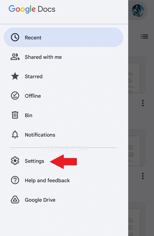 Comment activer le mode sombre dans Google Docs (application et navigateur) 2 Comment activer le mode sombre dans Google Docs