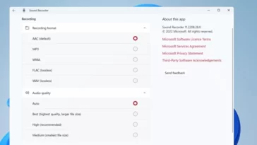 comment enregistrer de l'audio sur pc windows 11