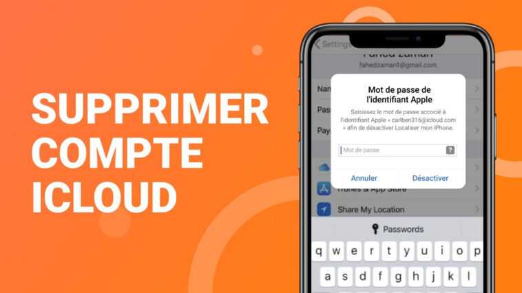 Comment supprimer le compte iCloud sans mot de passe 1 Comment Supprimer Le Compte Icloud Sans Mot De Passe