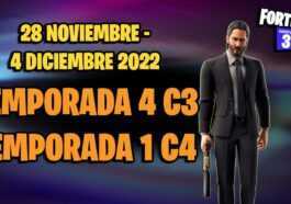 Fortnite : Planning Hebdomadaire Du 28 Novembre Au 4 Décembre
