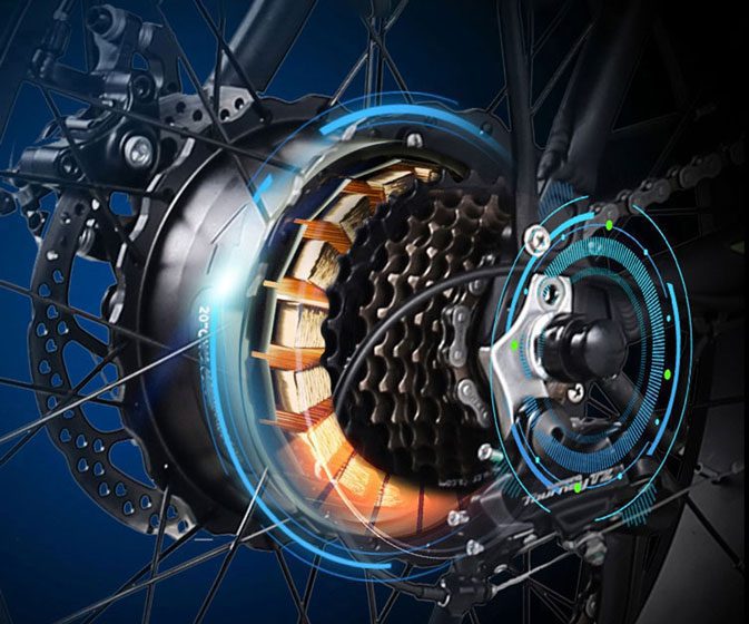 GOGOBEST: VTT électriques pour l'hiver et cadeaux pour le Singles Day 🔥 7 Gogobest Gf300 Moteur