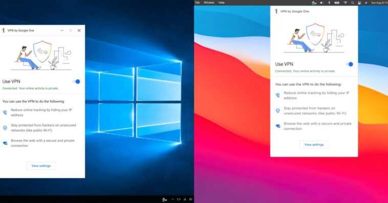Google One VPN arrive sur ordinateur avec les applications Mac et Windows 1 Google One VPN arrive sur ordinateur avec les applications Mac et Windows